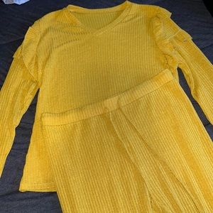 Matching Gold Womens Pajamas